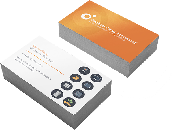 Wenham Carter business card mock up